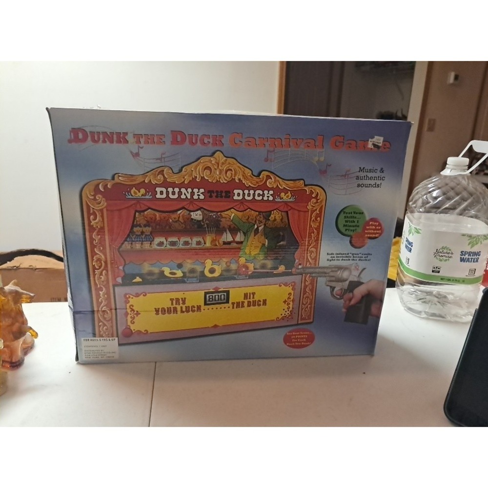 Vintage Dunk the Duck‎ Carnival Game Electronic Retro Toy Tested And Working